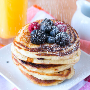 Buttermilk Pancakes – Easy Mixed Berry Recipe