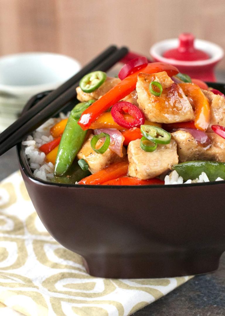 Sweet And Spicy Chicken Stir-Fry – Cookin' With Mima