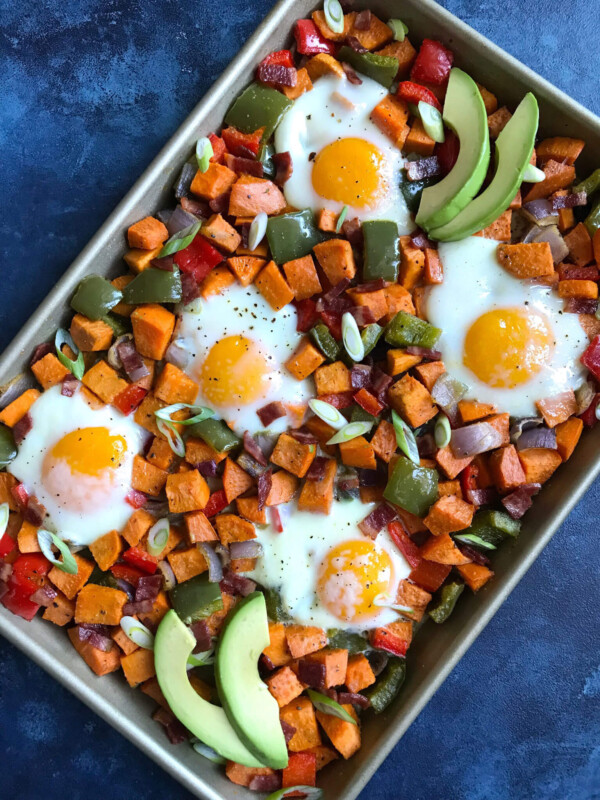 Delicious Sweet Potato Hash With Eggs