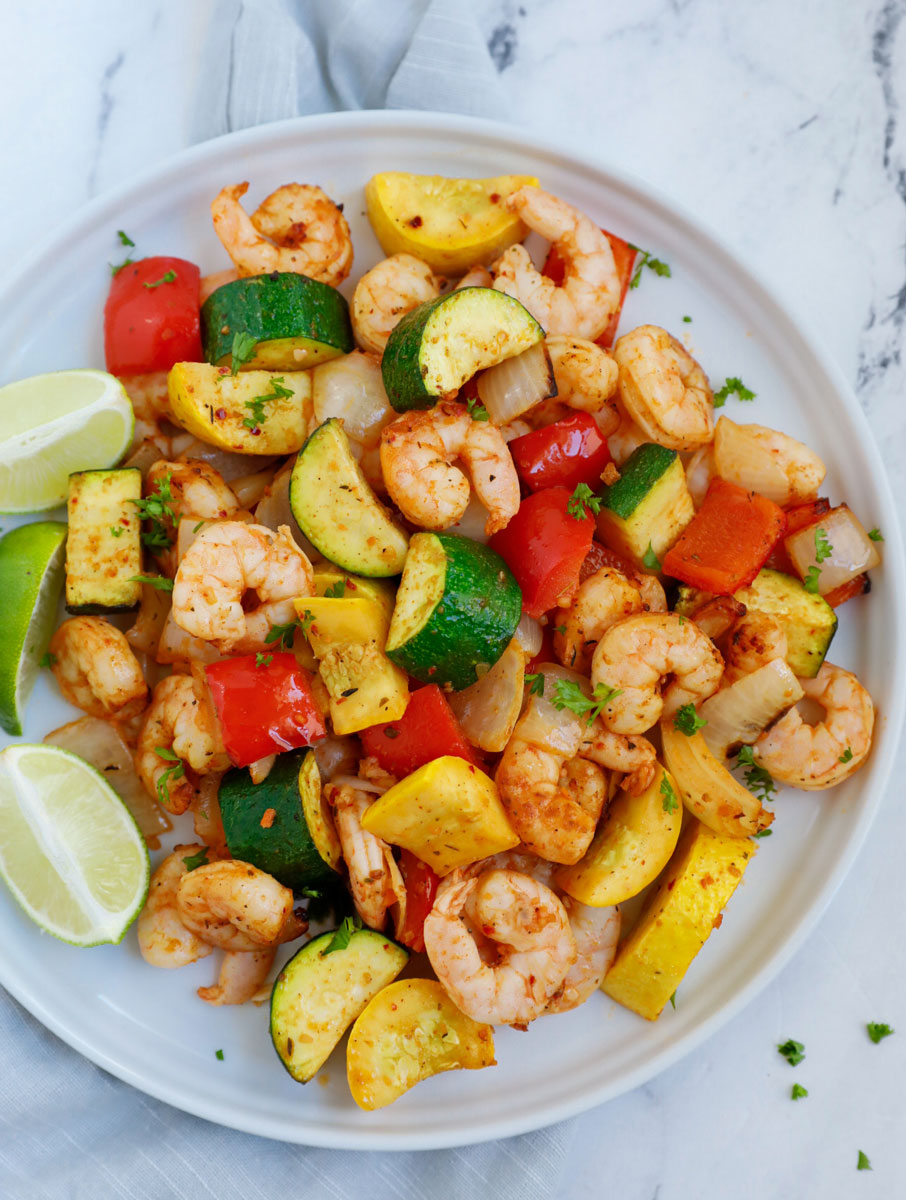 Air Fryer Shrimp and Vegetables – Cookin' with Mima