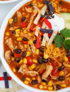 Best One Pot Chicken Enchilada Soup (Easy Recipe) – Cookin' with Mima