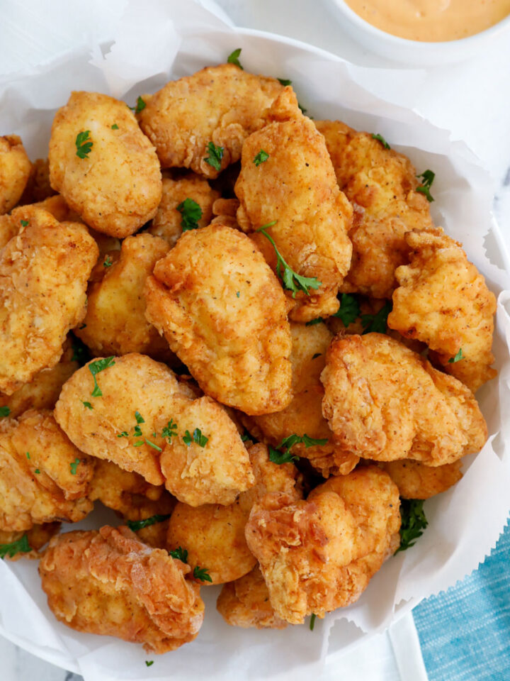 Crispy Homemade Chicken Nuggets - Cookin' with Mima