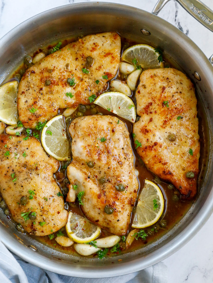 Lemon Chicken Piccata – Cookin' with Mima