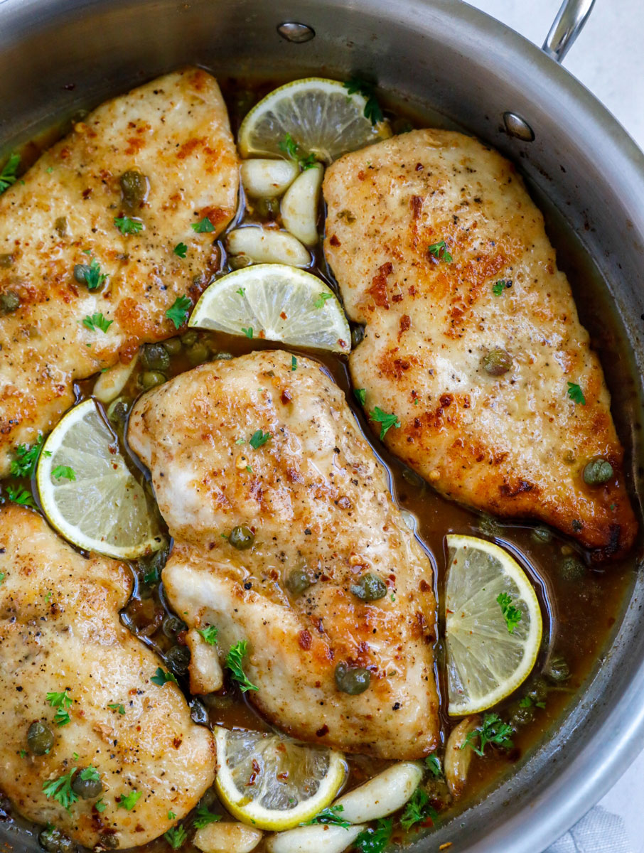 Lemon Chicken Piccata – Cookin' with Mima