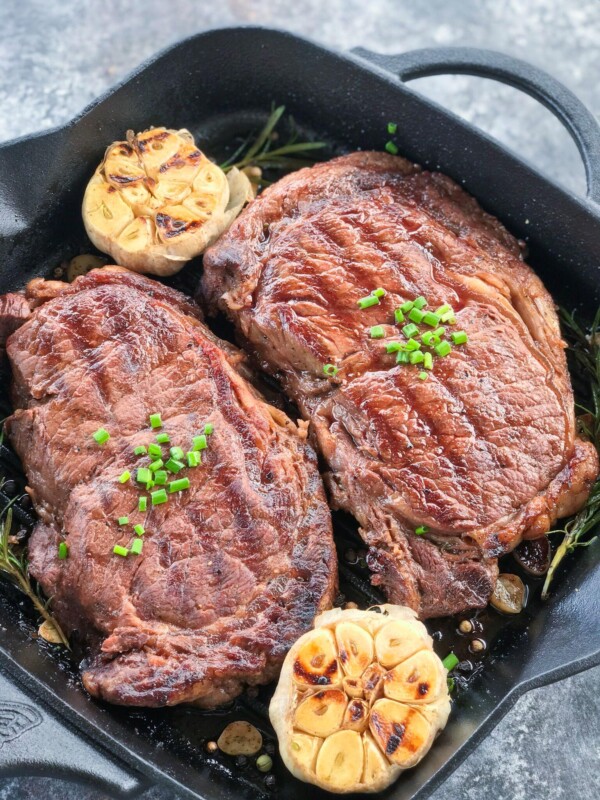 Simple Skillet Ribeye Steak Recipe