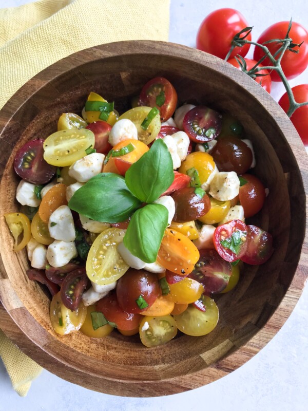 Tomato Mozzarella Salad With Balsamic