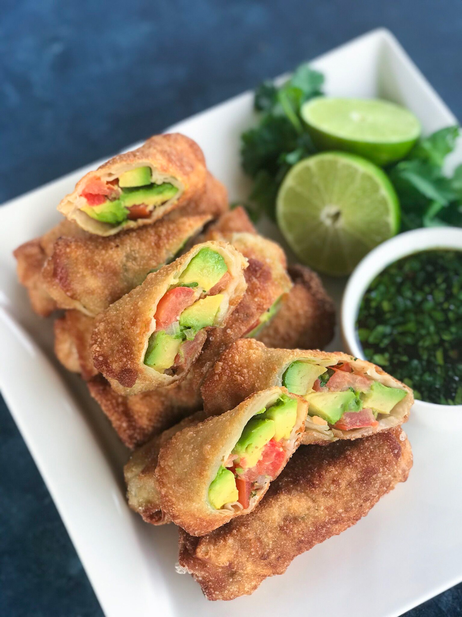 Avocado Egg Rolls