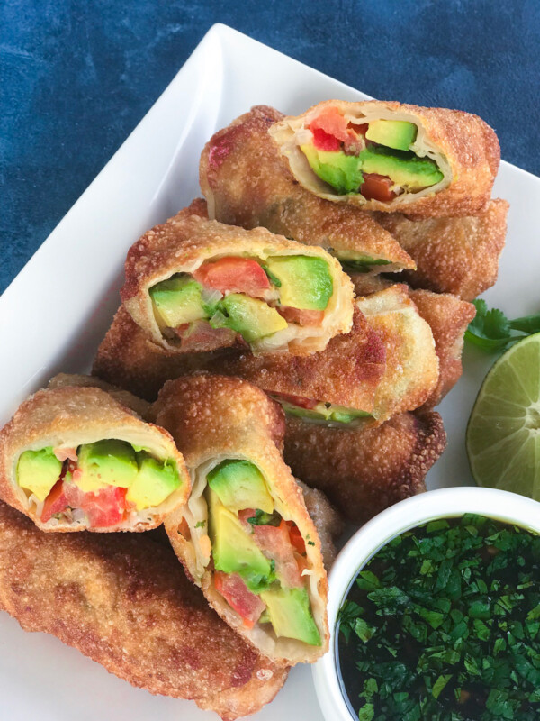 Acovado Egg Rolls Appetizer Dish