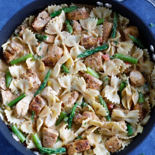 Creamy Chicken Fajita Skillet – Cookin' with Mima