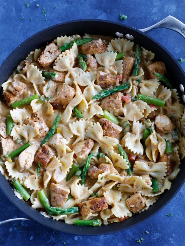 One Pot Chicken Fajita Pasta Recipe