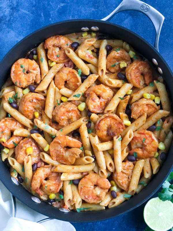 Creamy Southwest Shrimp Pasta Recipe