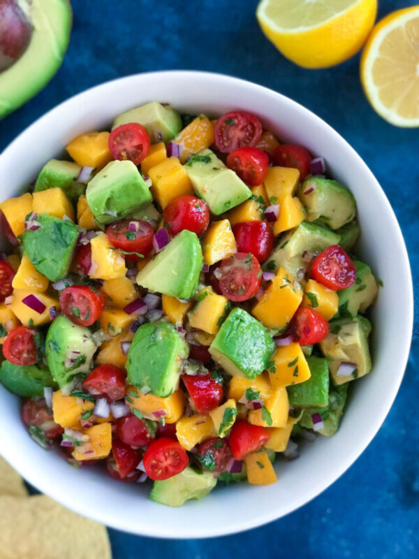 Fresh Summer Avocado Mango Salad