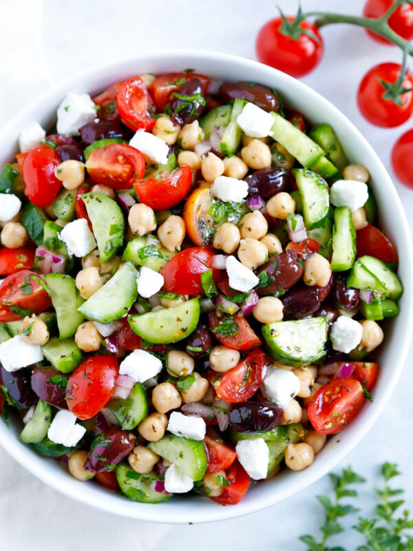 Greek Chickpea Salad Recipe