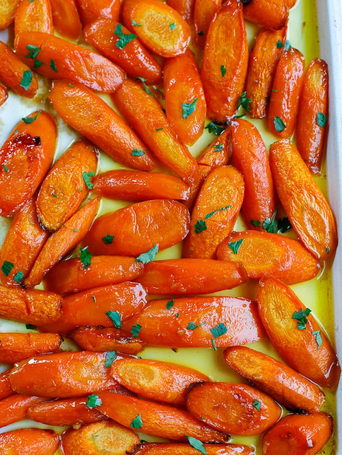 Brown Sugar Glazed Carrots 3 