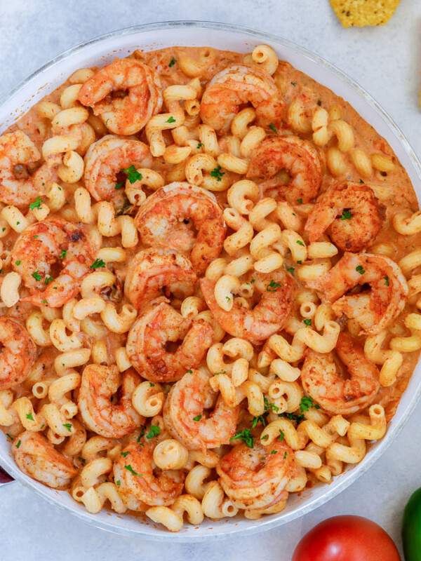 Creamy Shrimp Salsa Pasta