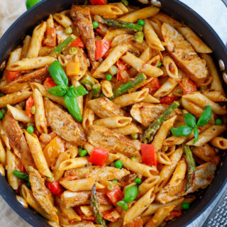 Spicy Chicken Chipotle Pasta – Cookin' with Mima