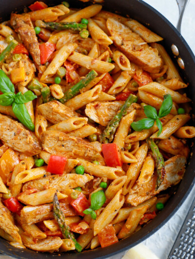 Spicy Chicken Chipotle Pasta – Cookin' with Mima