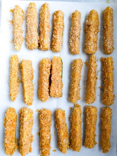 Easy Spicy Baked Zucchini Fries – Cookin' with Mima