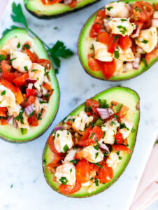 Healthy Shrimp Stuffed Avocado – Cookin' with Mima