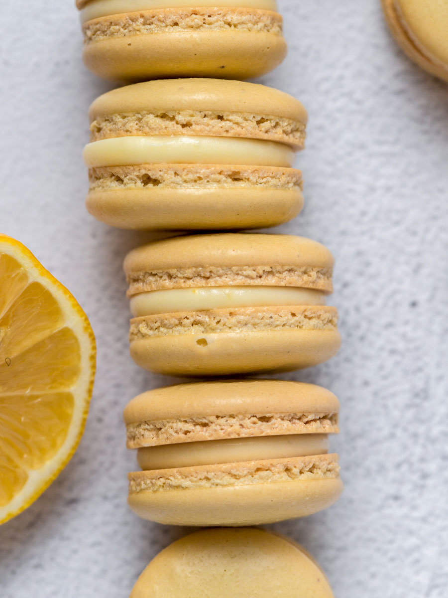 Easy Lemon Macarons – Cookin' with Mima