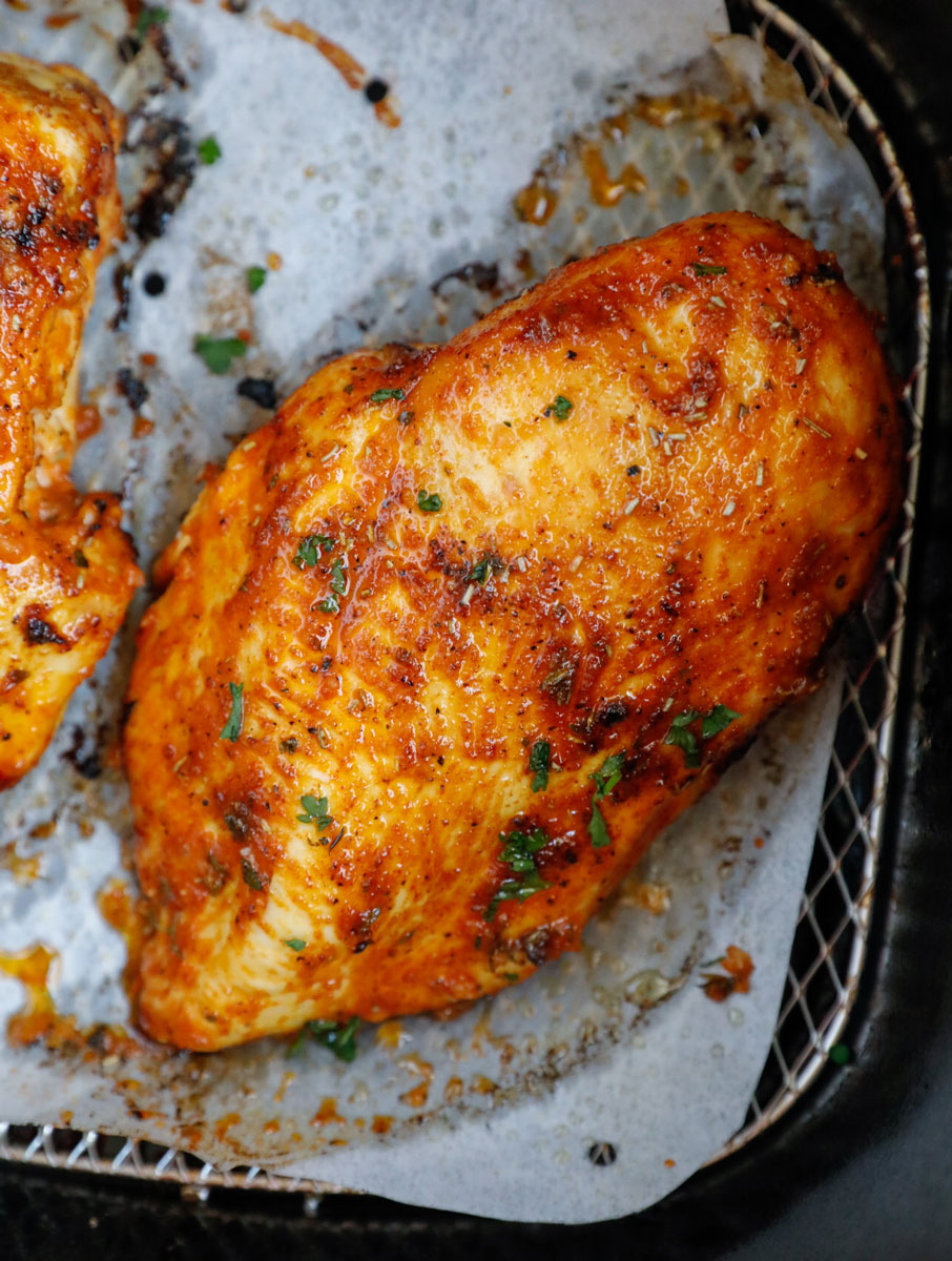 Air Fryer Rosemary Chicken Breast Cookin' with Mima