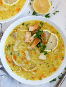 Lebanese Chicken Lentil Soup – Cookin' with Mima