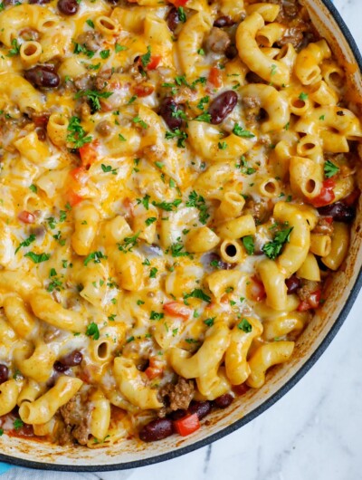 Easy Chili Mac and Cheese Casserole – Cookin' with Mima