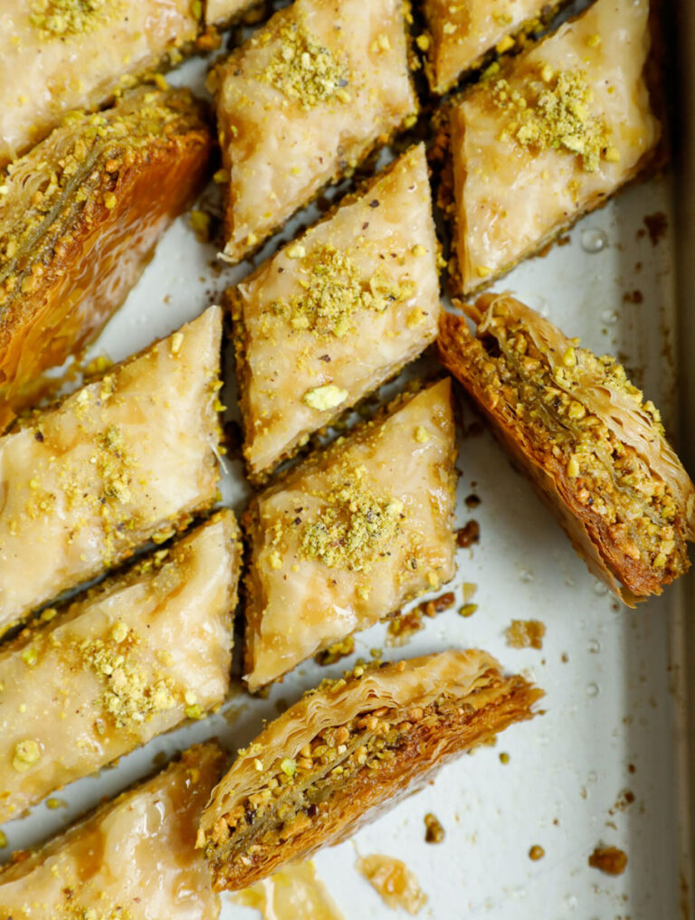 Authentic Pistachio Baklava Recipe – Cookin' with Mima