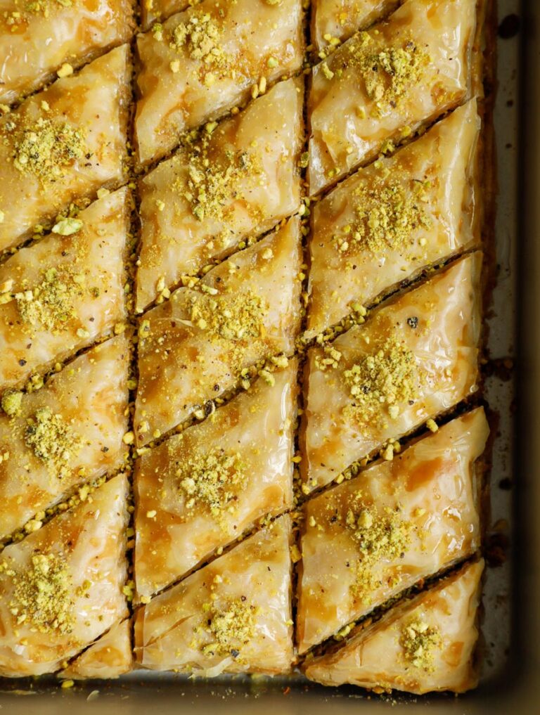 Authentic Pistachio Baklava Recipe – Cookin' with Mima