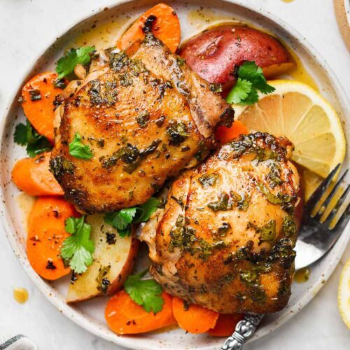 Easy Baked Cilantro Lemon Chicken – Cookin' with Mima