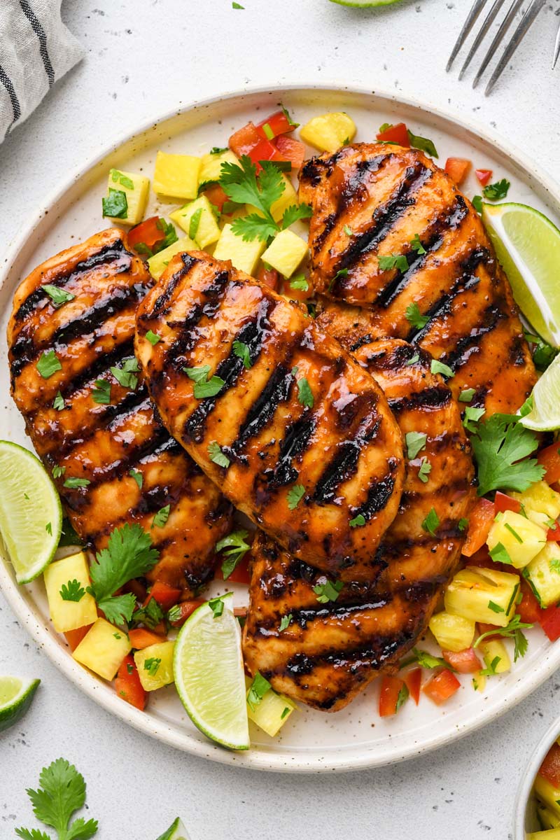 Grilled BBQ Chicken Breast – Cookin' with Mima