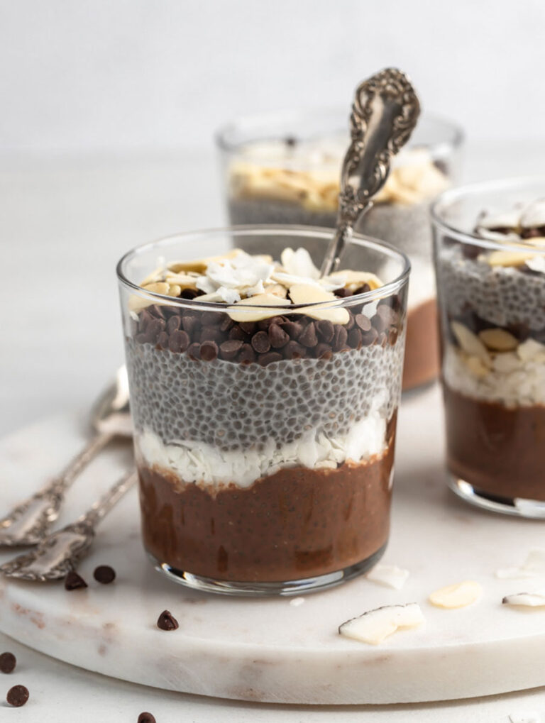 Almond Joy Overnight Chia Pudding – Cookin' With Mima