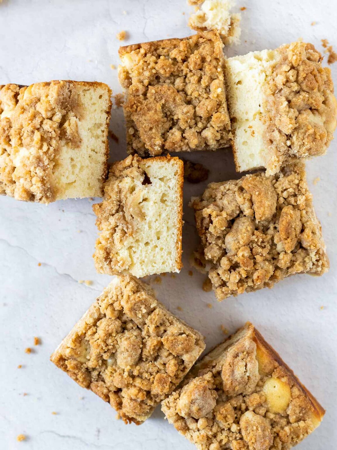 Easy Cinnamon Apple Crumb Cake (Crumble Cake) Cookin' with Mima