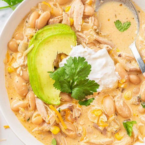 THE BEST Easy Creamy White Chicken Chili Recipe – Cookin' with Mima