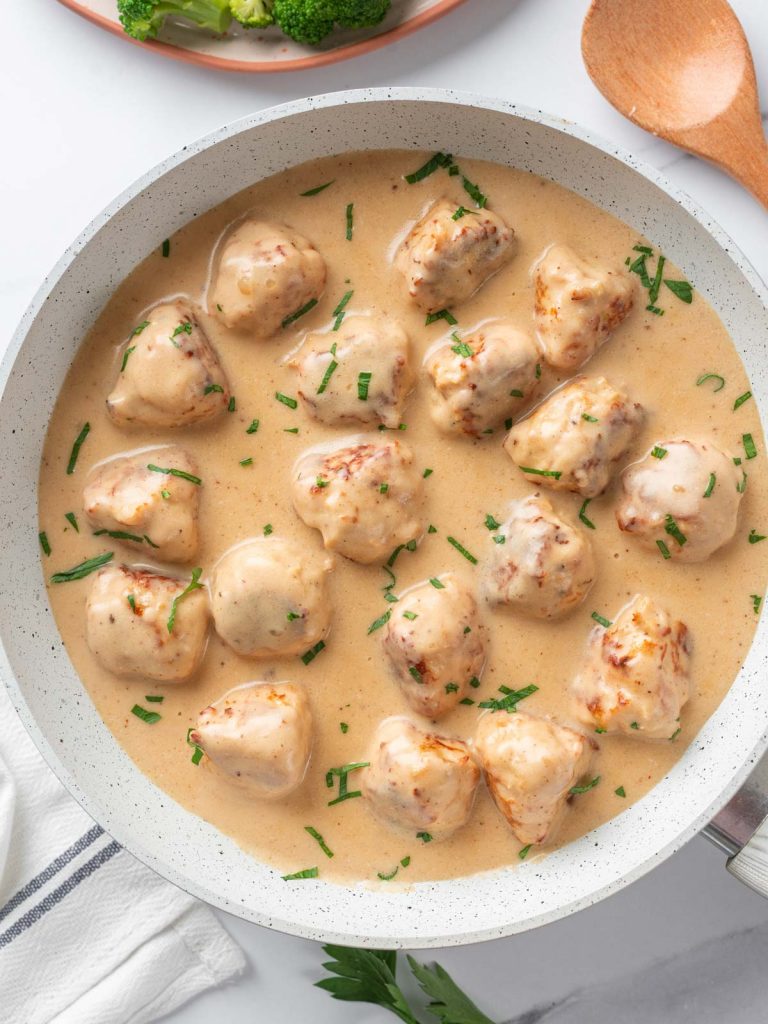 Chicken Swedish Meatballs Cookin With Mima