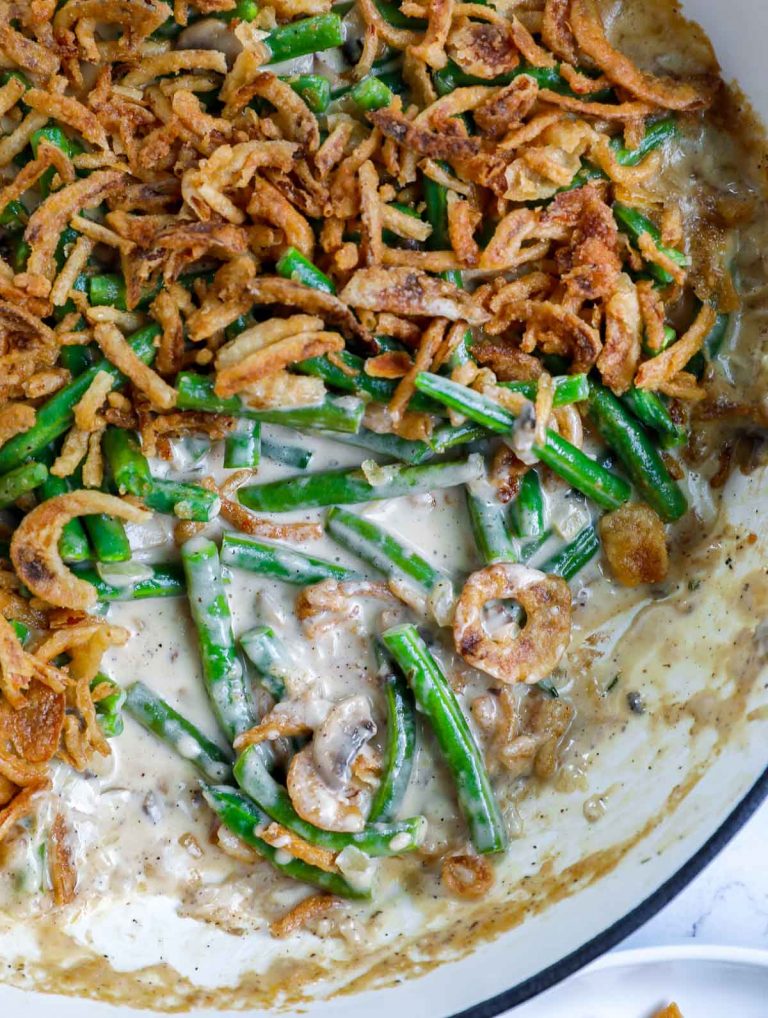 Easy Homemade Green Bean Casserole Recipe – Cookin' with Mima