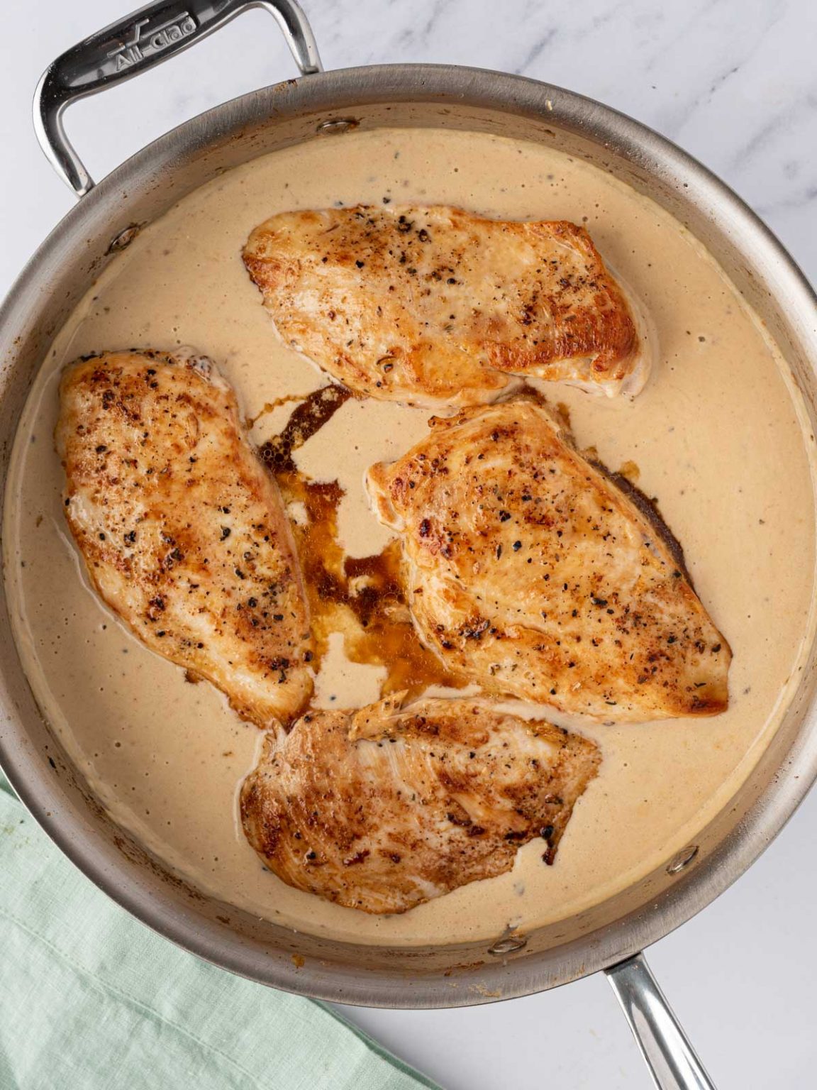 Easy Creamy Garlic Parmesan Chicken Recipe Cookin With Mima