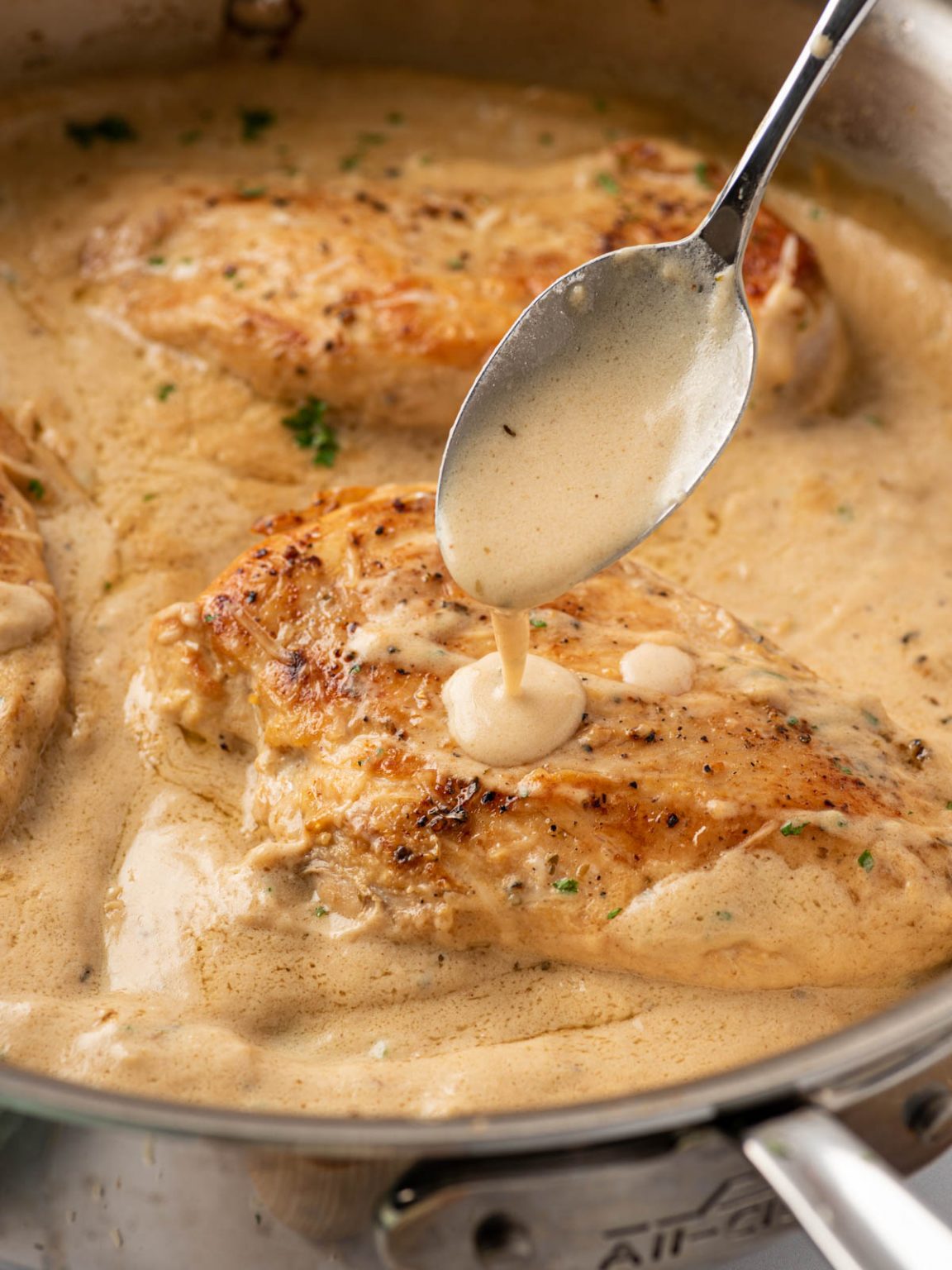 Easy Creamy Garlic Parmesan Chicken Recipe – Cookin With Mima