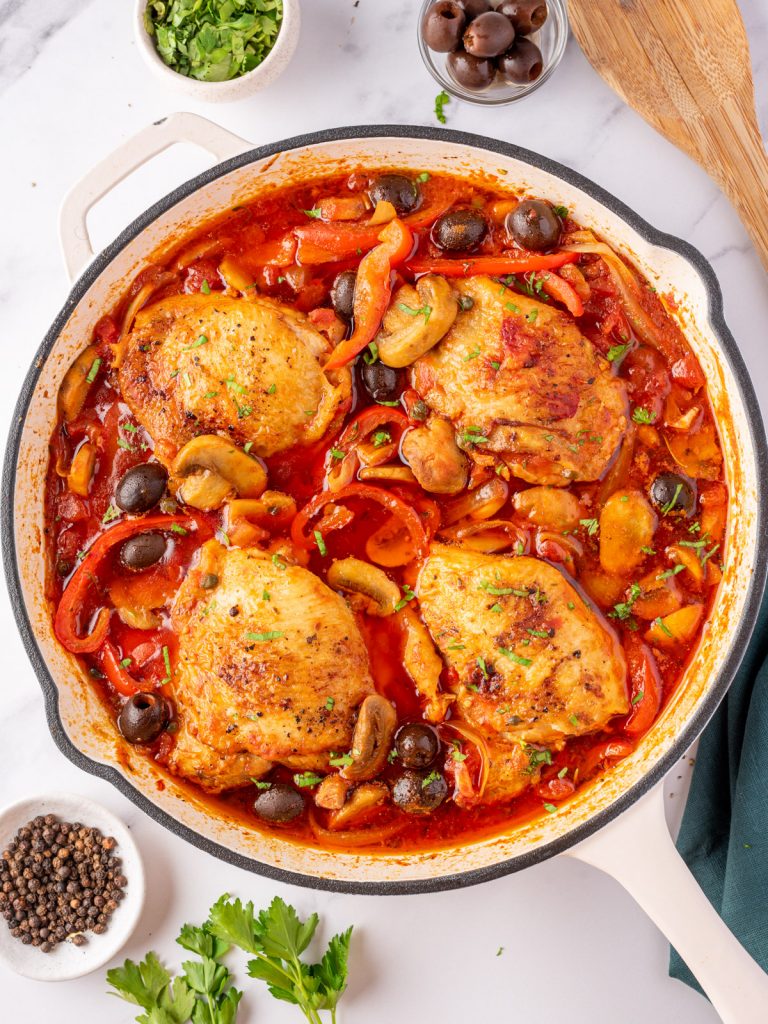 Best Chicken Cacciatore – Cookin' with Mima