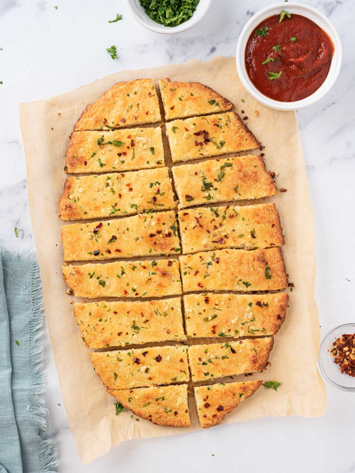 Easy Low Carb Keto Garlic Bread Recipe Cookin' with Mima