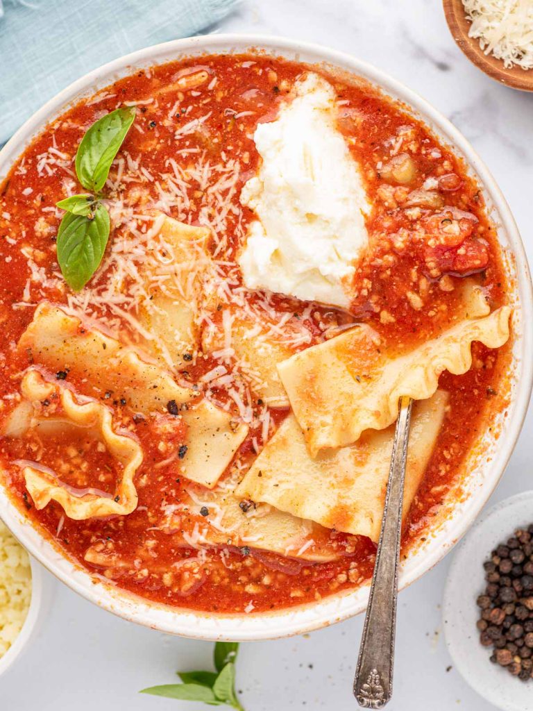 Easy Lasagna Soup Recipe – Cookin' with Mima
