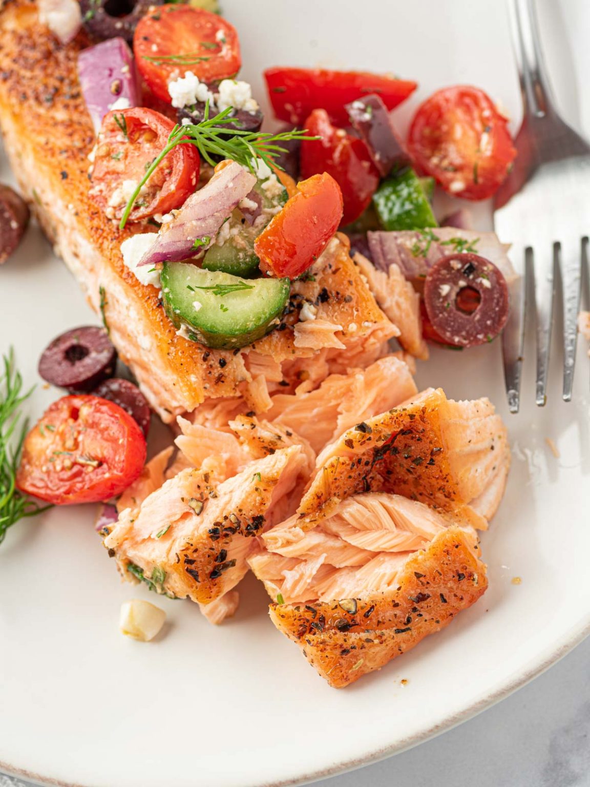 Best Greek Salmon Recipe – Cookin' with Mima