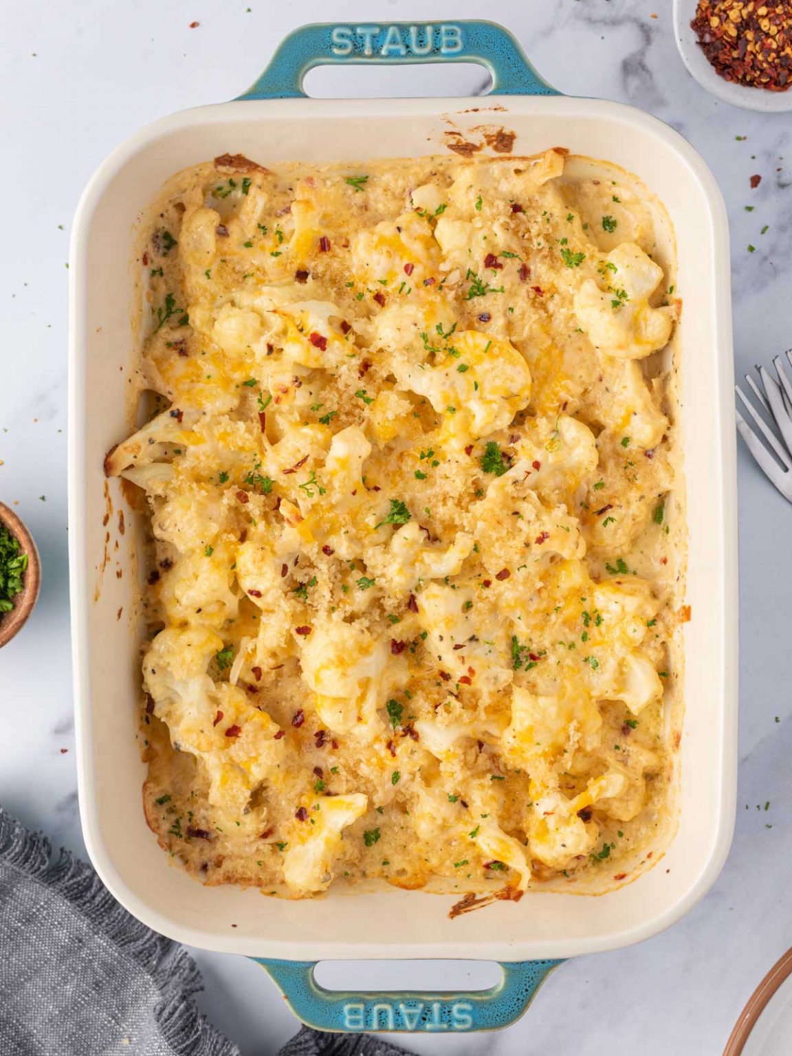 Low Carb Keto Cauliflower Mac and Cheese – Cookin' with Mima