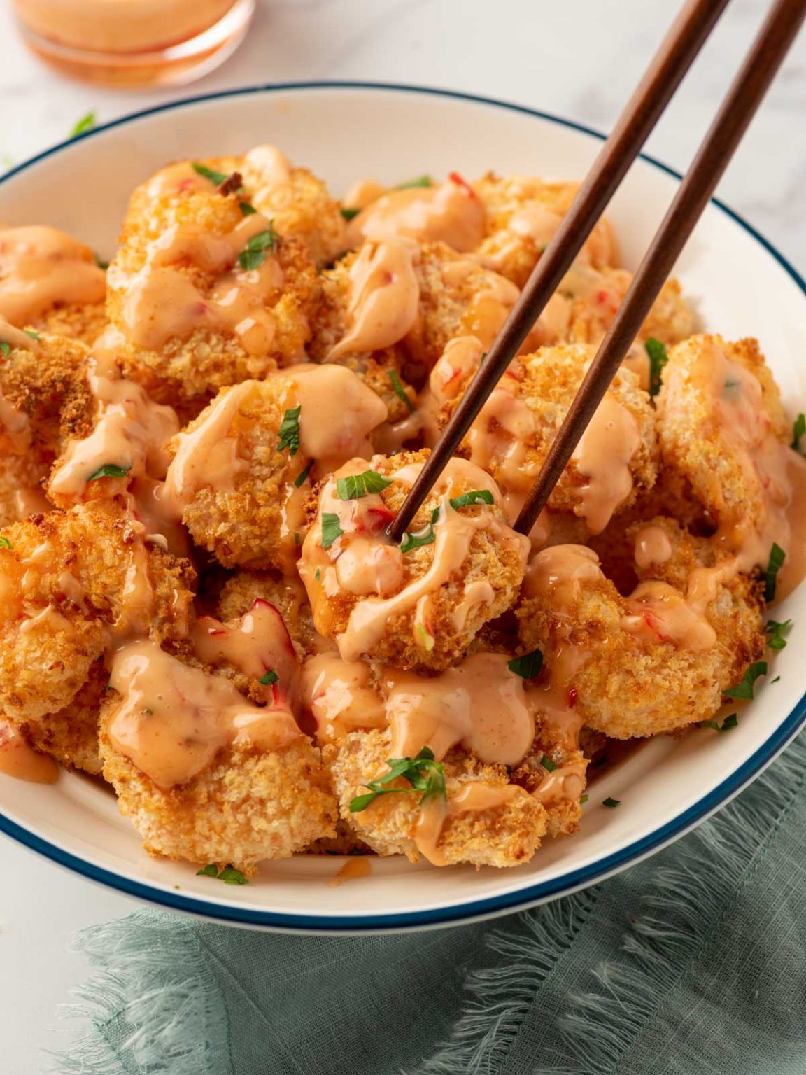 Crispy Air Fryer Bang Bang Shrimp Recipe – Cookin' With Mima