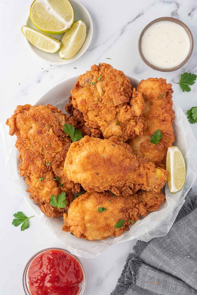 Easy Crunchy Fried Chicken Recipe – Cookin' with Mima