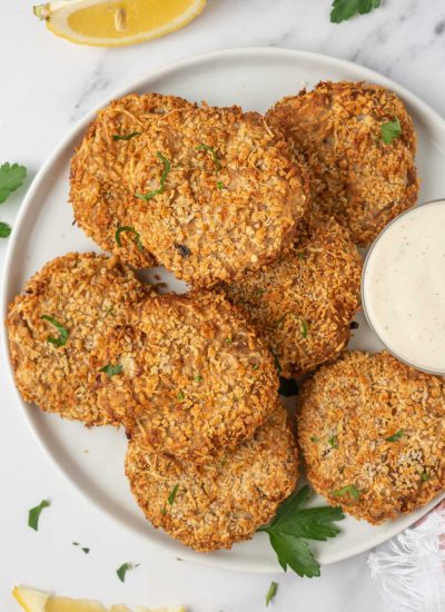 Healthy Air Fryer Parmesan Crusted Tuna Patties – Cookin' with Mima