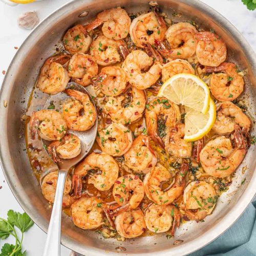 Lemon Garlic Butter Shrimp