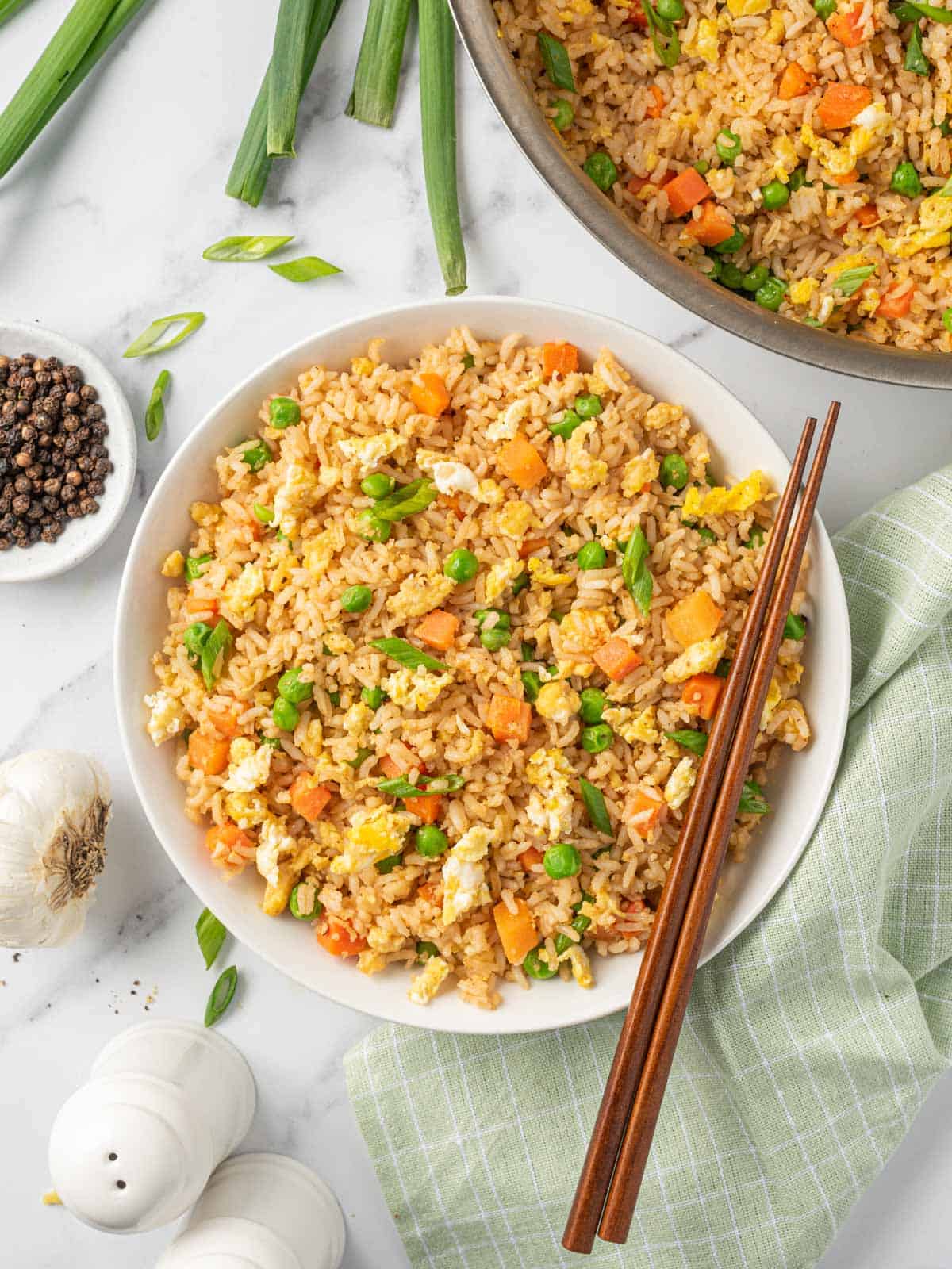 Chinese Vegetarian Fried Rice 