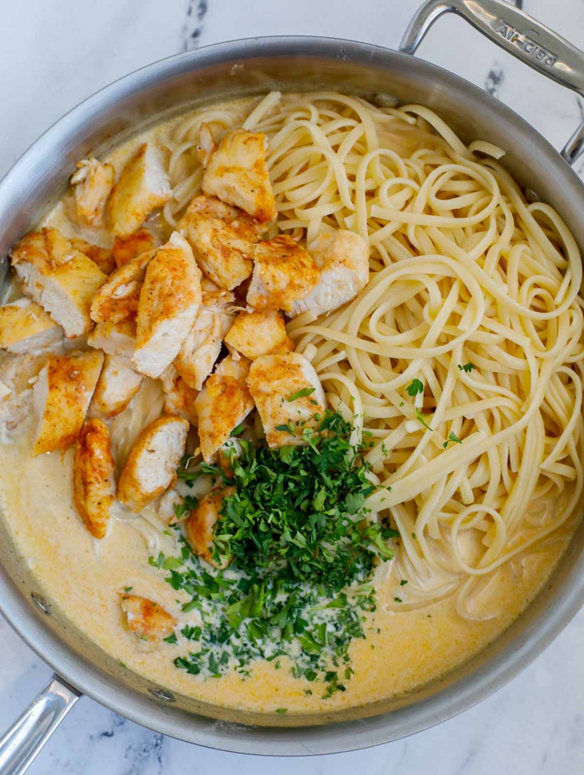 Creamy Lemon Chicken Pasta Cookin With Mima