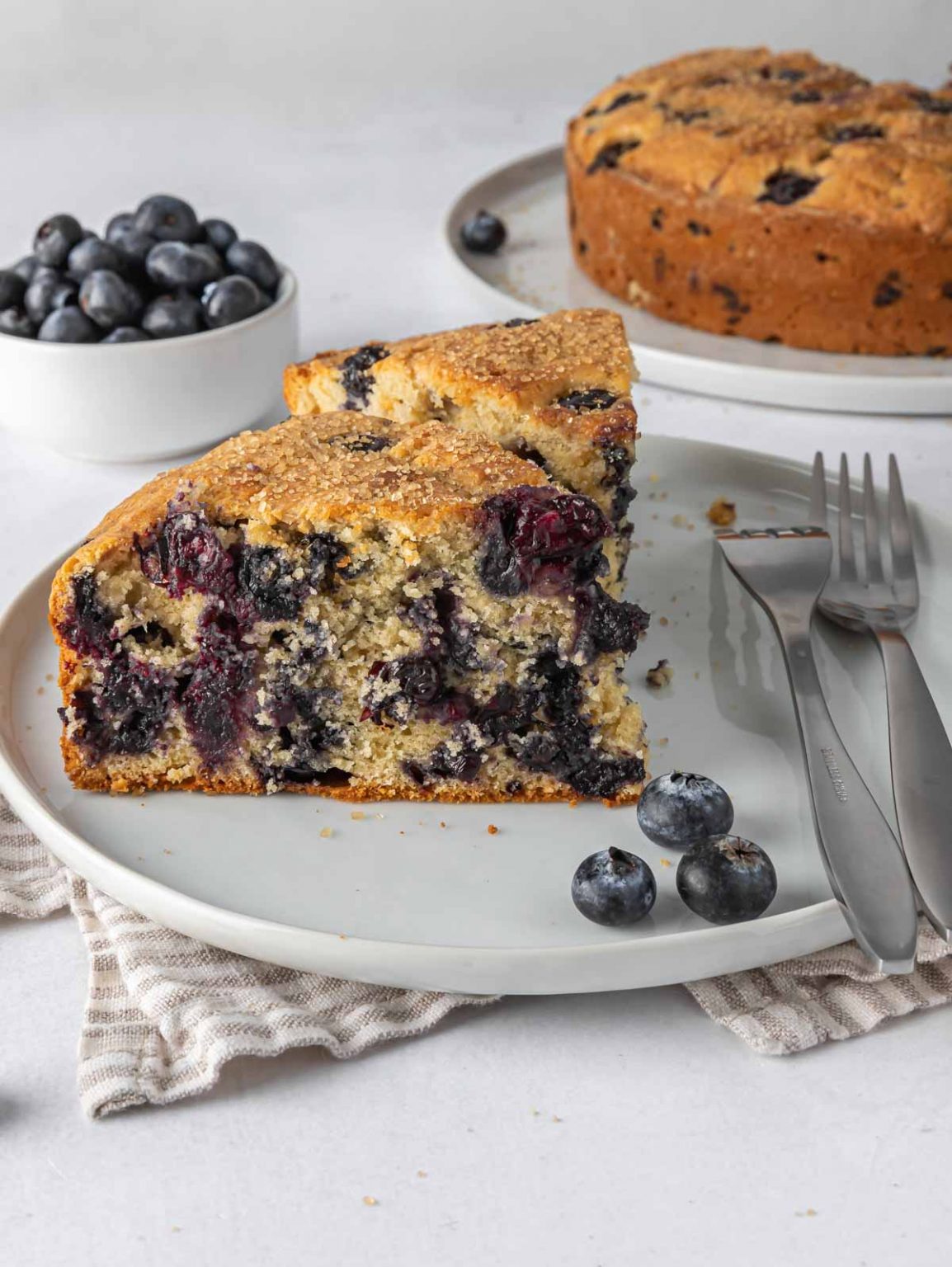 Easy Easy Blueberry Breakfast Cake Cookin' with Mima